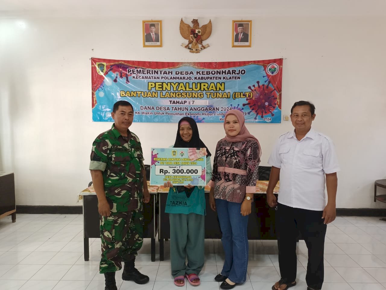 PENERIMA BANTUAN LANGSUNG TUNAI DESA KEBONHARJO POLANHARJO